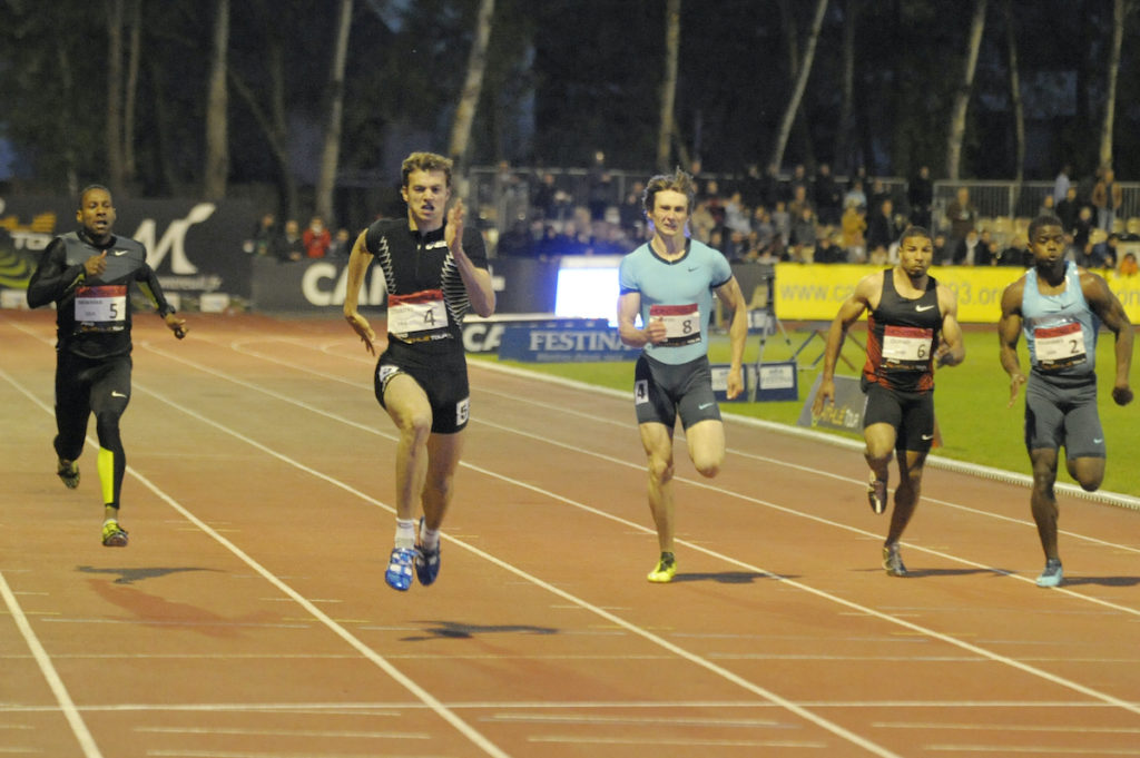 Christophe Lemaitre s'impose sur 200 mètres