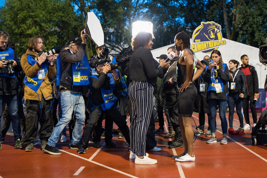 Meeting de Montreuil 2019 - Interview Caster Semenya