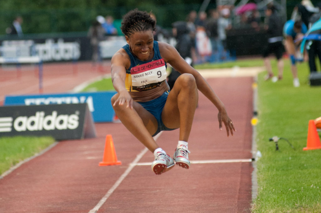 La Camiste Nathalie Marie-Nelly au triple saut