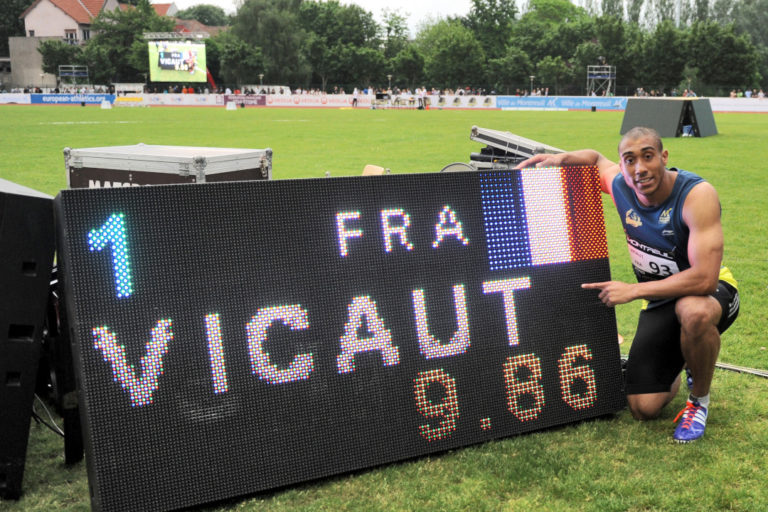 Record d'Europe pour Jimmy Vicaut